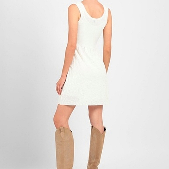 M By MISSONI Stretchy Cream Knit Dress, Size 38EU ~ NWT - Picture 2 of 14